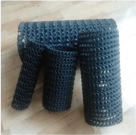 Rigid permeable pipe